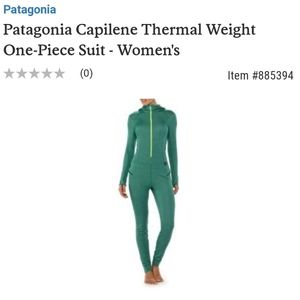 ISO: Patagonia Capilene Thermal One Piece Suit